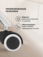 Компьютерное кресло Bud, 560×540×700 мм, цвет розовый - Фото 6