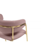 Стул для кухни Kamelia, на металлокаркасе, цвет светло-фиолетовый/золотой - Фото 11