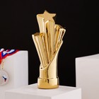 Кубок "Салют", булат, золотистый, керамика, 21 см - Фото 1