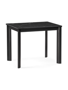 Стол кухонный керамический раздвижной «Кина», 900(1300)×650×760 мм, цвет черный