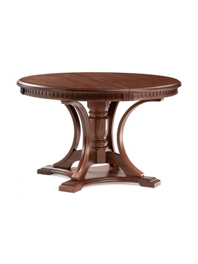 Стол кухонный деревянный раздвижной «Нозеан», 1200(1600)×1200×760 мм, цвет миланский орех