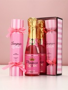 Подарочный набор: гель для душа «Шампанское», соль для ванны с ароматом розы, Чистое Счастье - фото 809646821