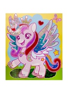 Аппликация фольгой «Единорог», 14×16.5 см, набор для творчества - Фото 9