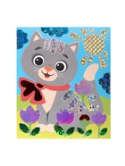 Аппликация фольгой «Котёнок», 14×16,5 см, набор для творчества - Фото 3