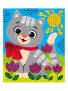 Аппликация фольгой «Котёнок», 14×16,5 см, набор для творчества - Фото 9