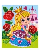 Аппликация фольгой «Принцесса», 14×16,5 см, набор для творчества - Фото 2
