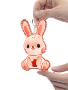 Игрушка брелок своими руками «Зайка» - фото 123132846