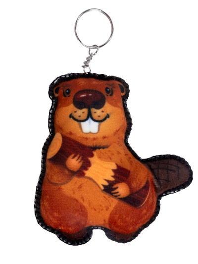 Игрушка брелок своими руками «Бобр»