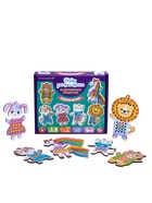 Набор для творчества. Вышивка по деревянным трафаретам «Весёлые друзья» - фото 809620930