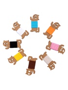 Набор для творчества. Вышивка по деревянным трафаретам «Весёлые друзья» - фото 809620934