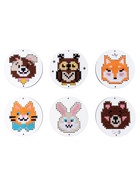 Набор для творчества. Вышивка по деревянным трафаретам «Портретная галерея» - фото 123132969