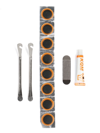 УЦЕНКА Аптечка для ремонта велосипедных камер Dream Bike, с монтажками