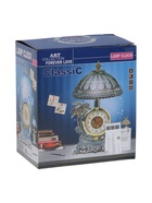 УЦЕНКА Светильник настольный, часы - будильник «Каминные. Попугаи», 16×31 см - Фото 5