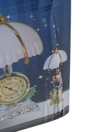 УЦЕНКА Светильник настольный, часы - будильник «Каминные. Попугаи», 16×31 см - Фото 8