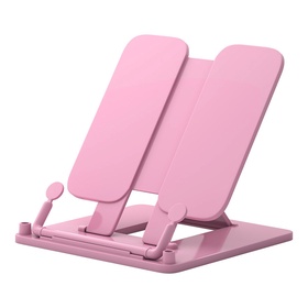 Подставка для книг Calligrata премиум, цветная, розовая