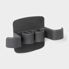 УЦЕНКА Набор самоклеящихся держаталей для проводов 3 шт., 9.5×5.3×2.5 см, цвет белый/чёрный/серый 9 11020761