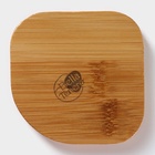 УЦЕНКА Набор для специй на дерев подставке 2 шт. «Bella Tenero Зайцы» солонка, перечница - Фото 9