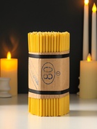 Свечи церковные медовые №80, упаковка 1 кг, парафин, медовое масло - фото 809620999