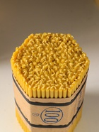 Свечи церковные медовые №100, упаковка 1 кг, парафин, медовое масло - фото 809621003