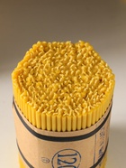 Свечи церковные медовые №120, упаковка 1 кг, парафин, медовое масло - фото 809621006