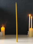 Свечи алтарные конусные №6 (набор 30 шт.), восковые, 48 см - фото 809621013