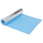 УЦЕНКА Коврик туристический maclay, с фольгой, 180×60×0.8 см, синий - Фото 4