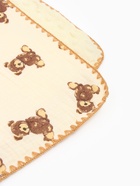 Плед двухслойный «Этель» Bear, 100×100 см, муслин, вельбоа - Фото 7