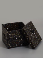 Коробка-сюрприз подарочная «Бабочки, Звезды» с вылетающими бабочками, чёрный, 15×14.8×12.5 см - фото 809621079