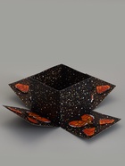 Коробка-сюрприз подарочная «Бабочки, Звезды» с вылетающими бабочками, чёрный, 15×14.8×12.5 см - фото 809621080