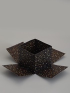 Коробка-сюрприз подарочная «Бабочки, Звезды» с вылетающими бабочками, чёрный, 15×14.8×12.5 см - фото 809621082