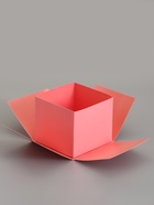 Коробка-сюрприз подарочная «Бабочки» розовая, с вылетающими бабочками, 15×14.8×12.5 см - фото 809621098