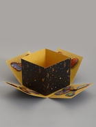 Коробка-сюрприз подарочная «Бабочки, С днём рождения» чёрная, с вылетающими бабочками, 15×14.8×12.5 см - фото 809621120