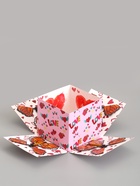 Коробка-сюрприз подарочная «Бабочки, Сердца» розовая, с вылетающими бабочками, 15×14.8×12.5 см - фото 809621140