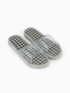 Массажёр для ног, тапочки, пара, 27 см, размер 40-42, серый - фото 809621157