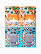 Наклейки детские для творчества «Котята», набор 16 шт. - фото 809621191