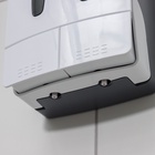 УЦЕНКА Диспенсер для жидкого мыла механический двойной по 500 мл, пластик - Фото 4