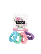 Резинка для волос "Махрушка спорт" (набор 4 шт) нежность, 3,5 см, микс - Фото 2