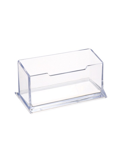 Подставка для визиток, прозрачная