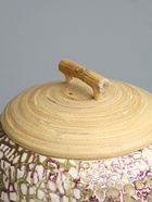 УЦЕНКА Банка для сыпучих продуктов 16×16×12 см, бамбук - Фото 3