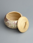 УЦЕНКА Банка для сыпучих продуктов 16×16×12 см, бамбук - Фото 4