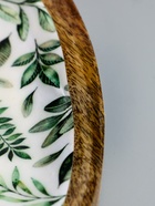 УЦЕНКА Блюдо в форме рыбки "Оливковая ветвь" дерево манго 32х11,5х2 см - Фото 4