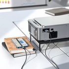 УЦЕНКА Адаптер Hoco UA15, Lightning - HDMI, 2 м, алюминиевый сплав + плетеный провод, серый - Фото 3