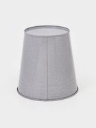 Вазон без ручек, 5 л, h=20.5 см, нержавеющая сталь, графитовый - Фото 3