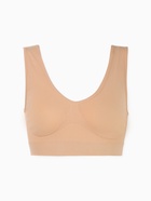 Топы бесшовные MINAKU, набор 3 шт., размер 50, цвет белый, чёрный, бежевый - Фото 8