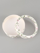 Коробка подарочная с окном With love, 16×16×5 см, круглая - фото 809621611