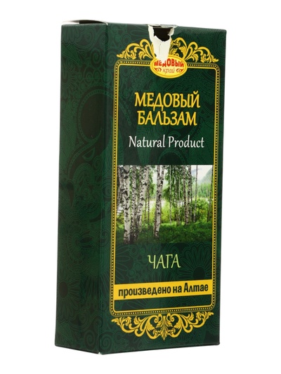 УЦЕНКА Медовый бальзам алтайский Чага, 250 мл