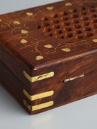 УЦЕНКА Шкатулка дерево «Резной овал» 13×20×6 см - Фото 5