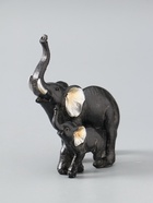 УЦЕНКА Сувенир полистоун «Слон африканский со слонёнком» 12×10.5×5 см - Фото 2