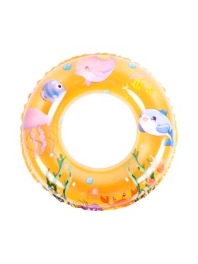 Круг для плавания 45 см, цвет оранжевый