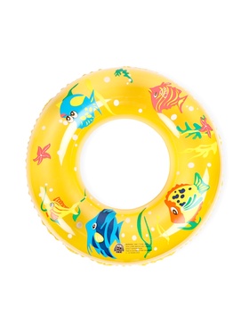 Круг для плавания 65 см, цвет желтый